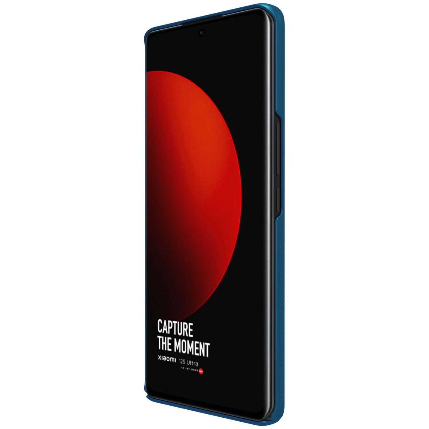 Xiaomi 12 12S Ultra чехол синий Nillkin Super Frosted Shield