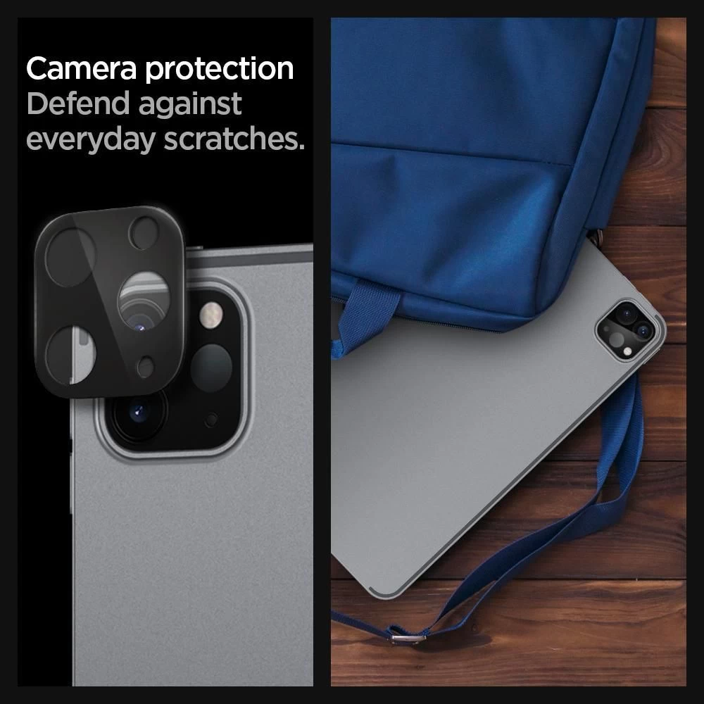 Apple iPad Pro 12.9 (2022) защитное стекло для планшета  SPIGEN GLASS FC CAMERA LENS (2-pack)
