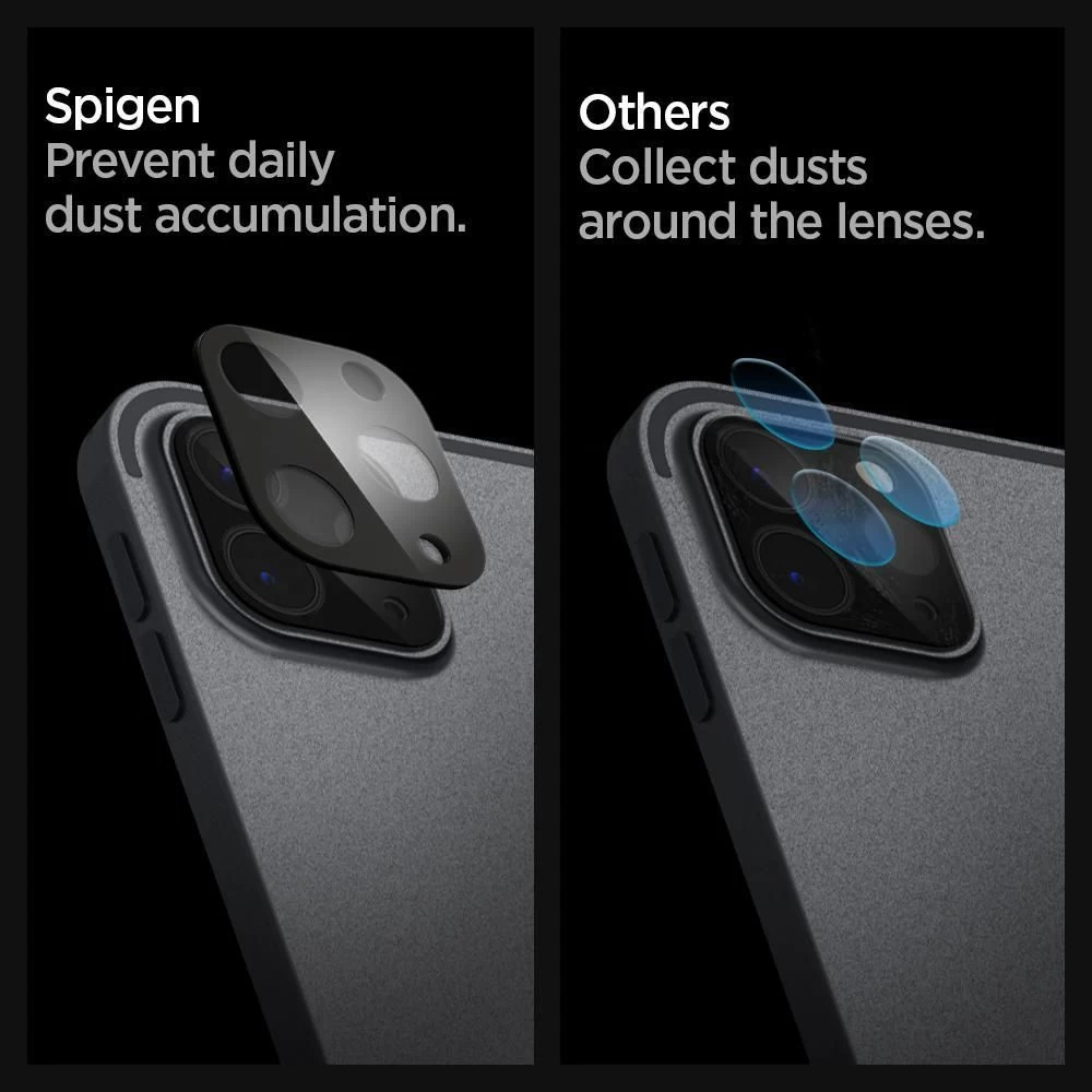 Apple iPad Pro 12.9 (2022) защитное стекло для планшета  SPIGEN GLASS FC CAMERA LENS (2-pack)