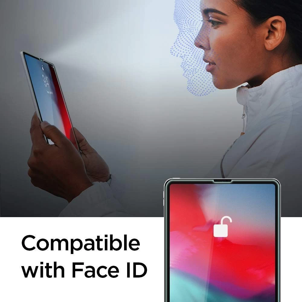 Apple iPad Pro 12.9 (2022) защитное стекло для планшета  SPIGEN GLAS.TR SLIM