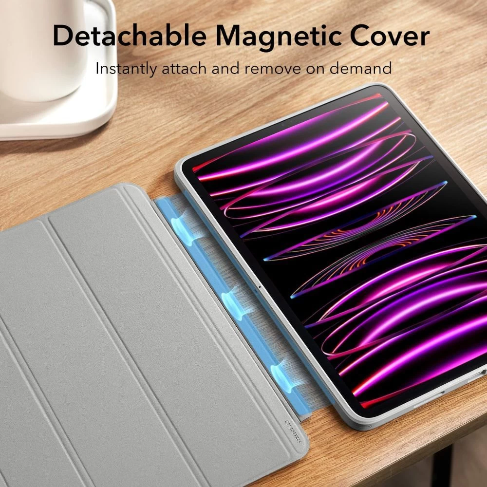 Apple iPad Pro 12.9 (2022) maciņš pelēks ESR ASCEND HYBRID