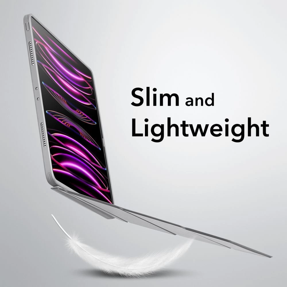 Apple iPad Pro 12.9 (2022) maciņš pelēks ESR ASCEND HYBRID