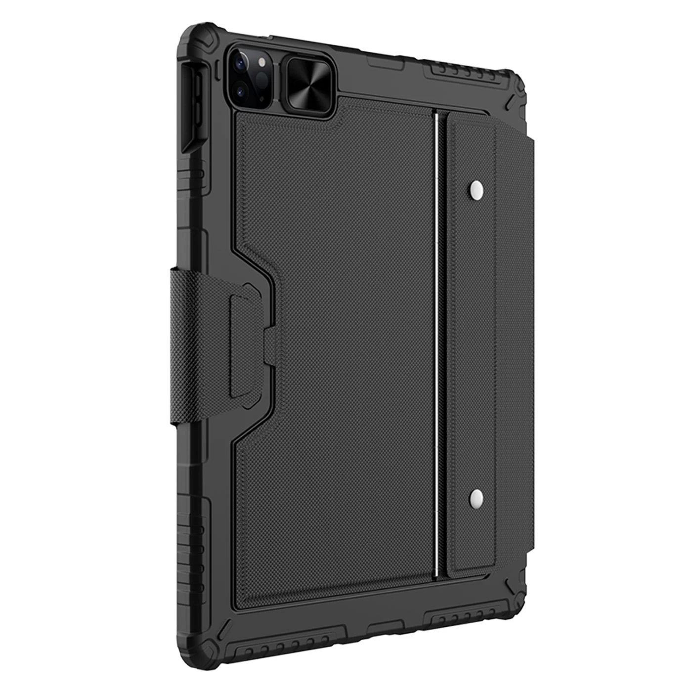 Apple iPad Pro 12.9 (2022) maciņš melns Nillkin Bumper Combo Keyboard