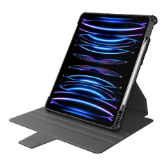 Apple iPad Pro 12.9 (2022) tablet skal, fodral svart NILLKIN Bumper SnapSafe