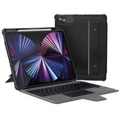 iPad iPad Pro 12.9 (2022) maciņš NILLKIN BUMPER COMBO KEYBOARD (BACKLIT VERSION) Apple iPad Pro 12.9 (2022)