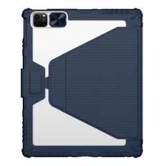 Apple iPad Pro 12.9 (2022) tablet case blue NILLKIN Bumper SnapSafe