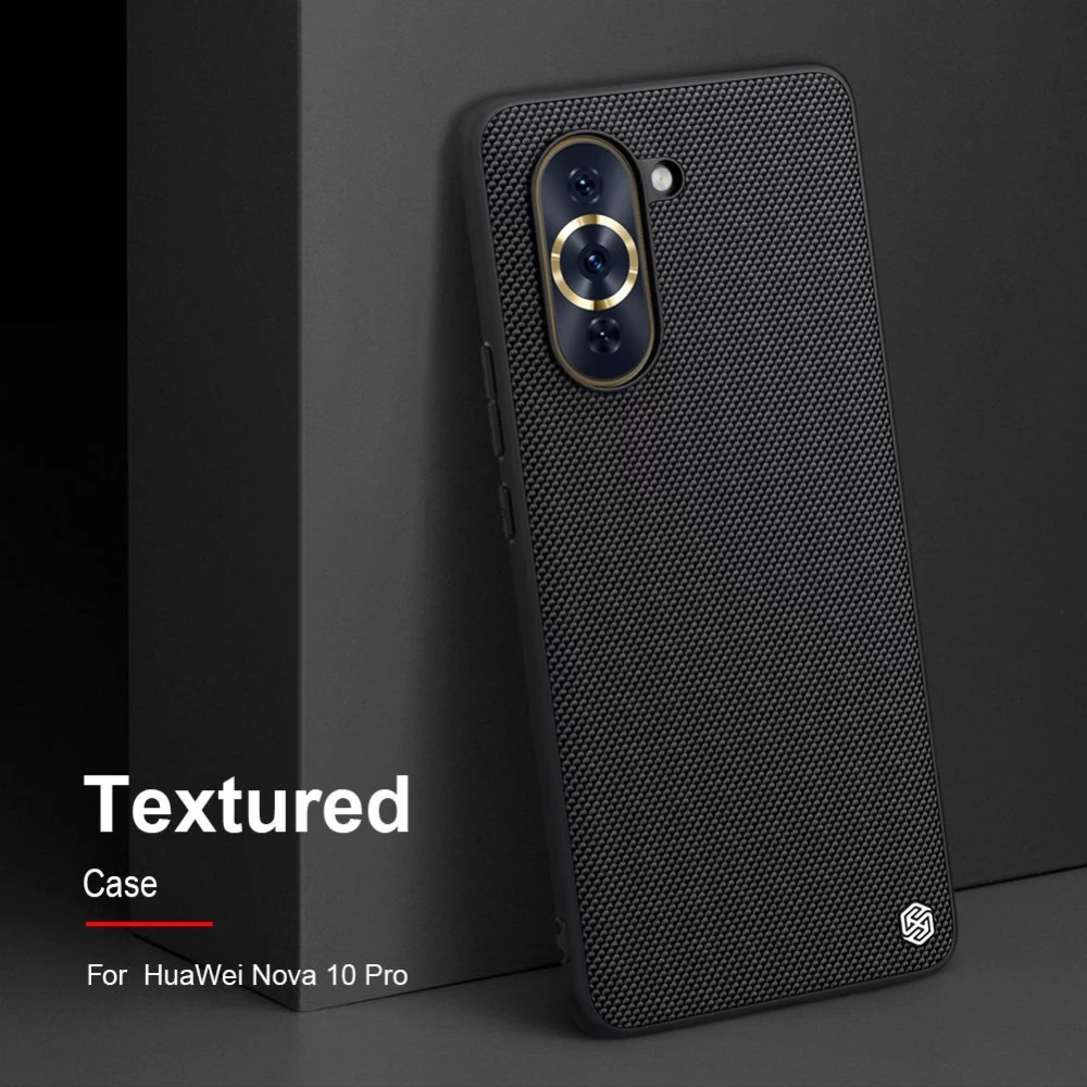 Huawei Nova 10 Pro skal svart Nillkin Textured