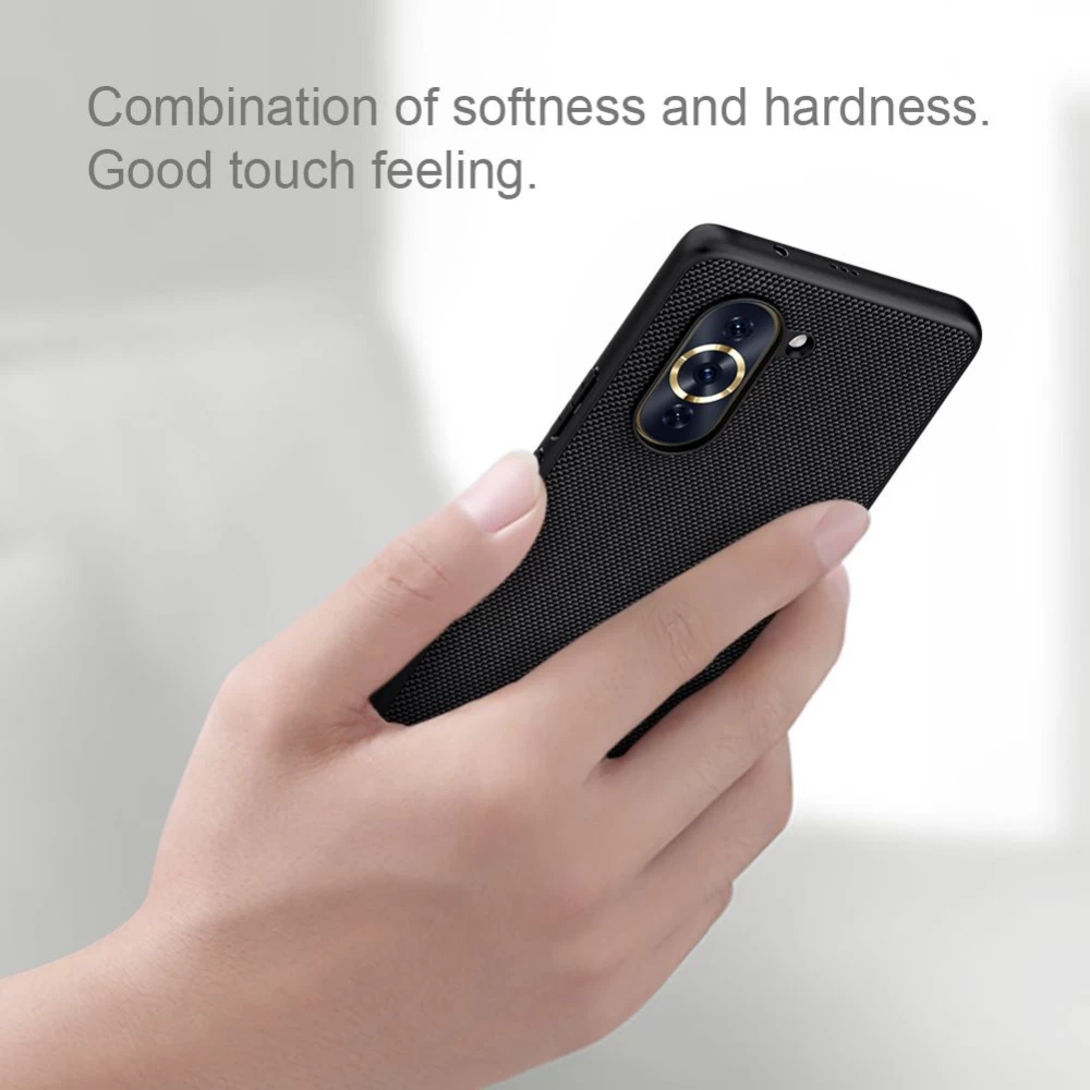 Huawei Nova 10 Pro skal svart Nillkin Textured