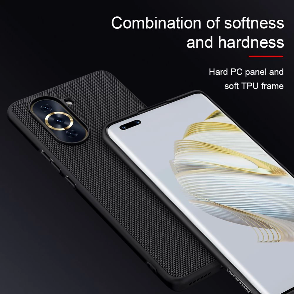 Huawei Nova 10 Pro skal svart Nillkin Textured
