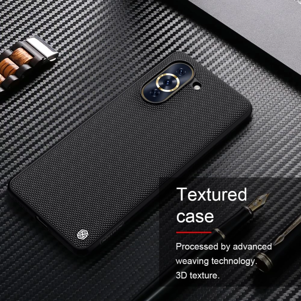 Huawei Nova 10 Pro skal svart Nillkin Textured