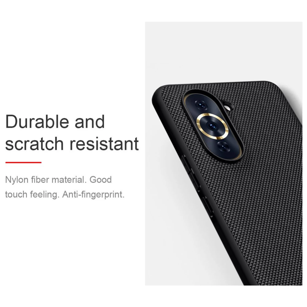 Huawei Nova 10 Pro skal svart Nillkin Textured