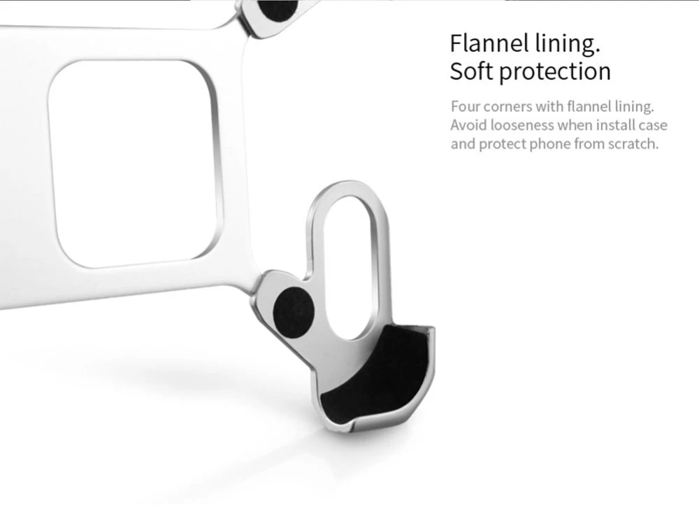 Huawei P10 Plus dėklas auksinis Barde Metal  with Ring