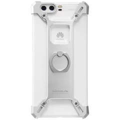 Huawei P10 Plus dėklas sidabrinis Barde Metal  with Ring