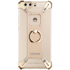 Huawei P10 Plus dėklas auksinis Barde Metal  with Ring