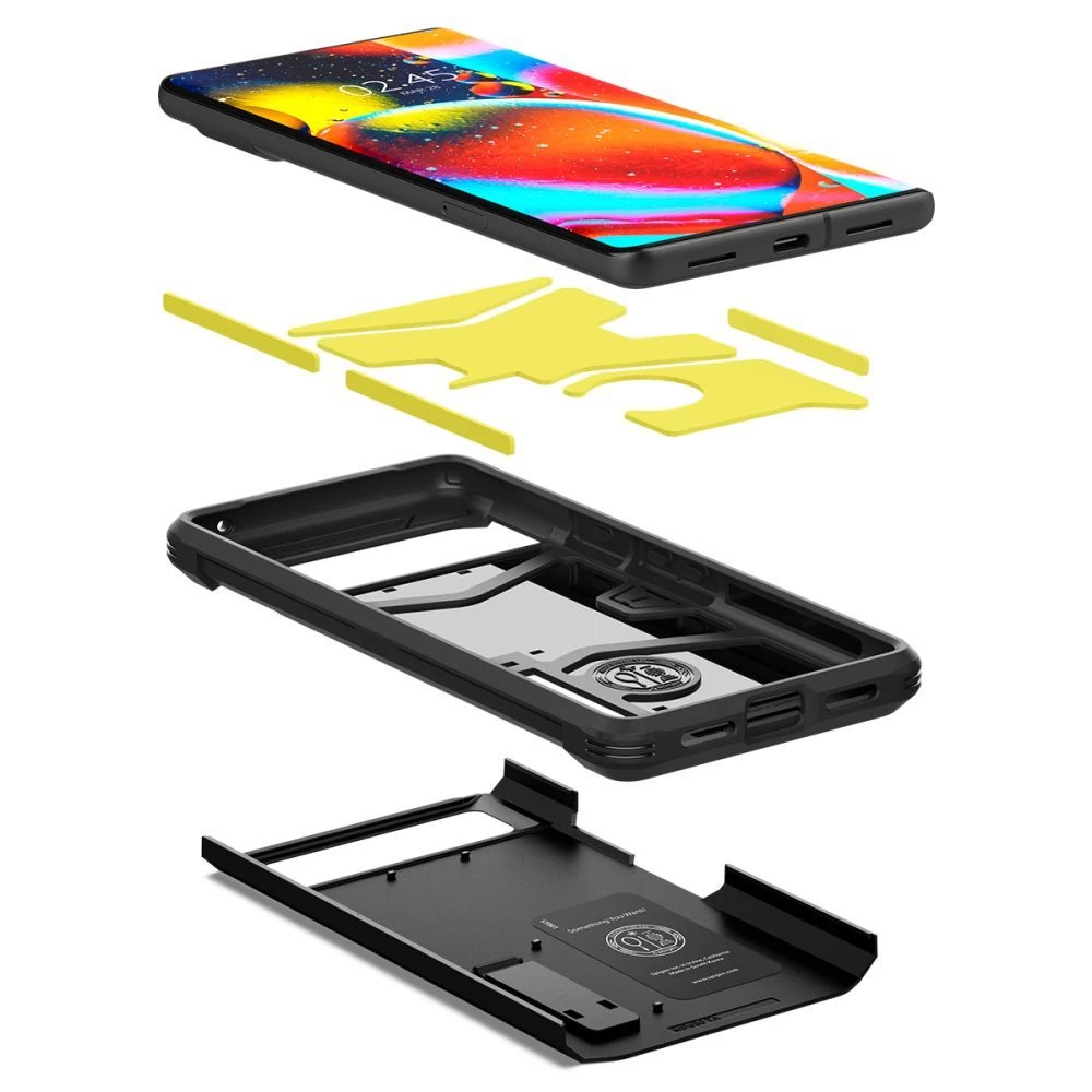 Google Pixel 7 suojakuori musta SPIGEN TOUGH ARMOR