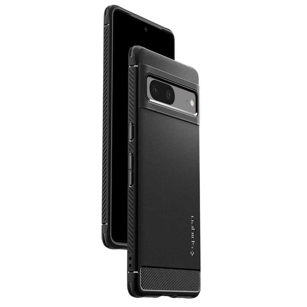 Google Pixel 7 dėklas Juoda SPIGEN RUGGED ARMOR