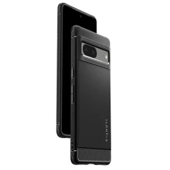 Google Pixel 7 dėklas Juoda SPIGEN RUGGED ARMOR
