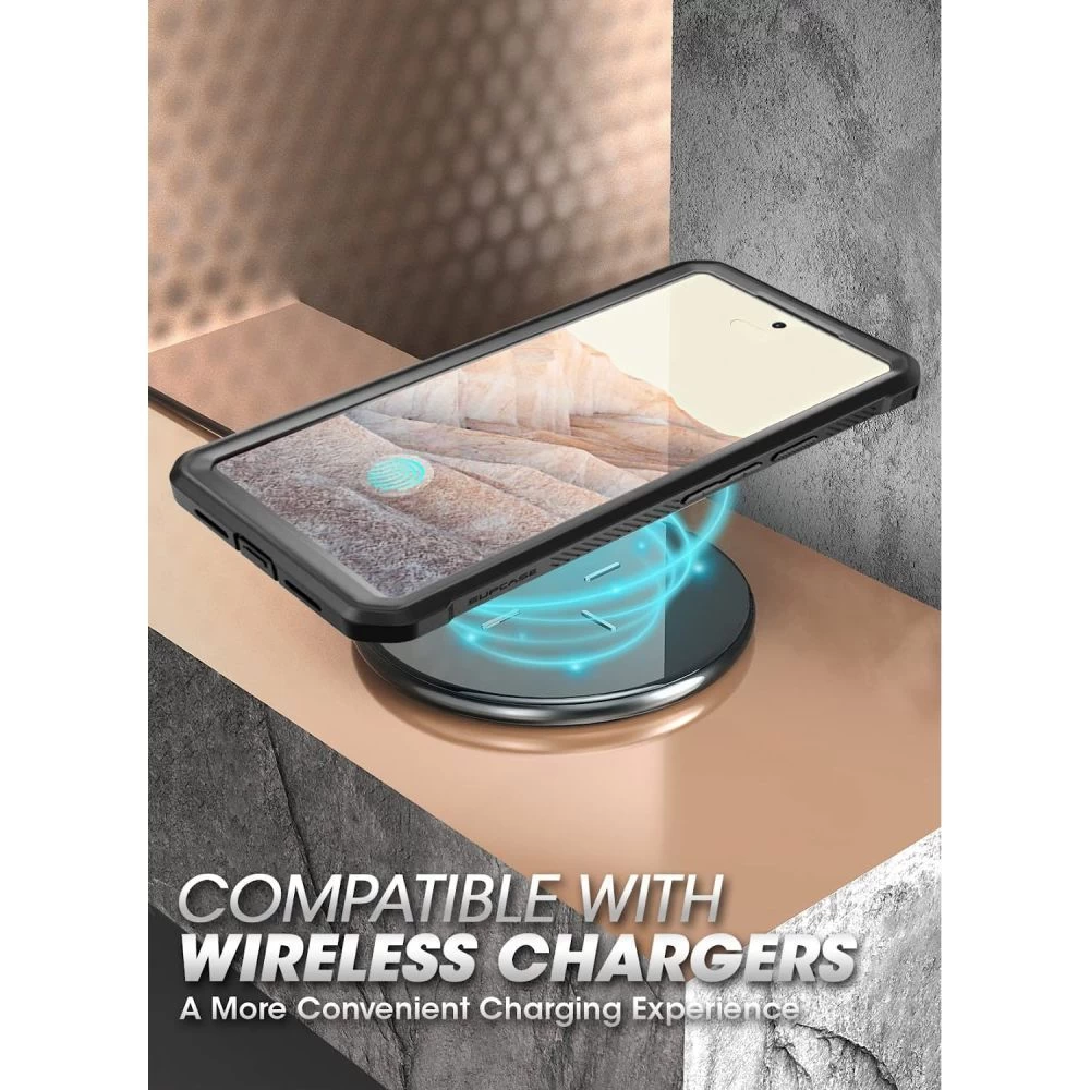 Google Pixel 7 Pro vāciņš melns SUPCASE UNICORN BEETLE PRO