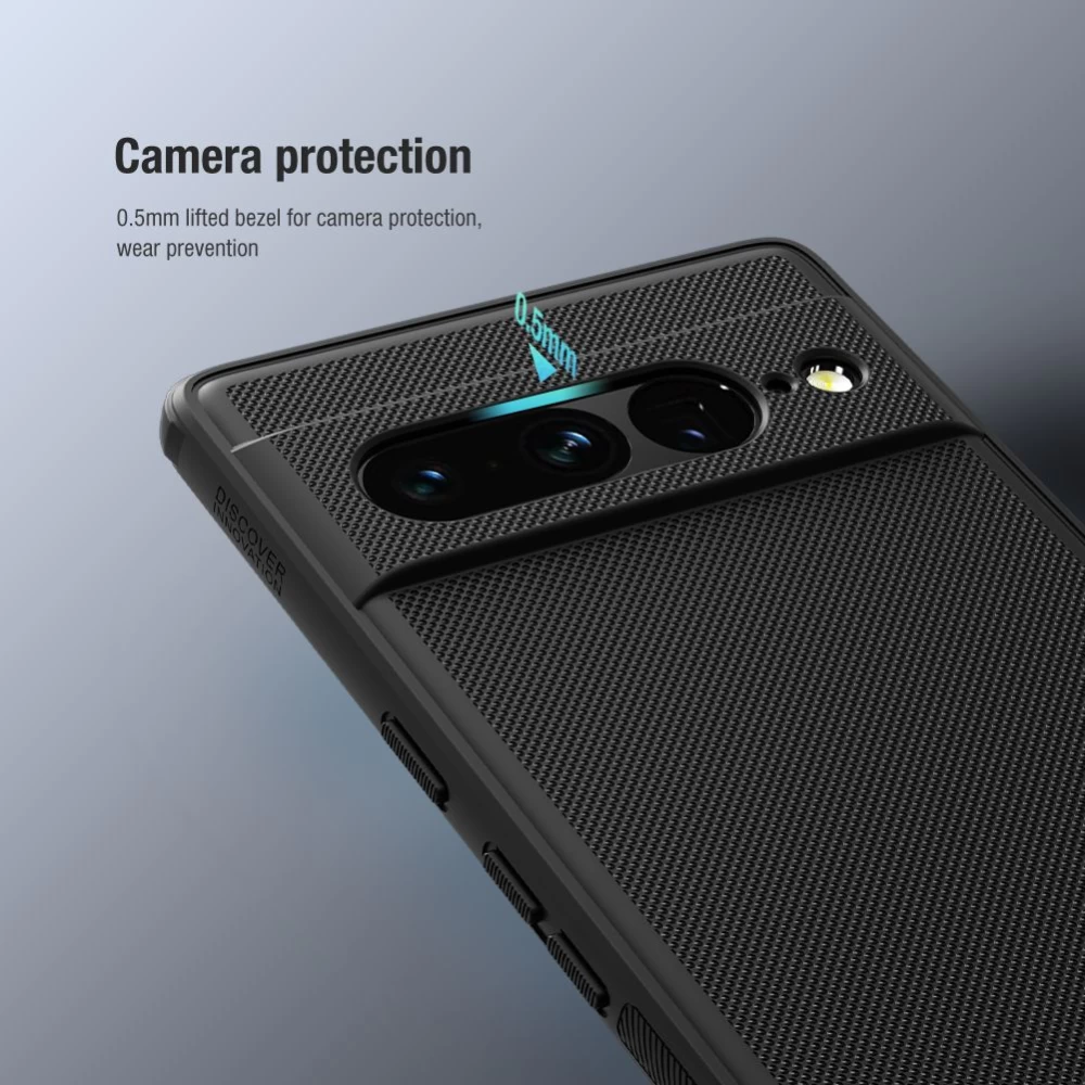 Google Pixel 7 Pro vāciņš sarkans Nillkin Super Frosted Shield