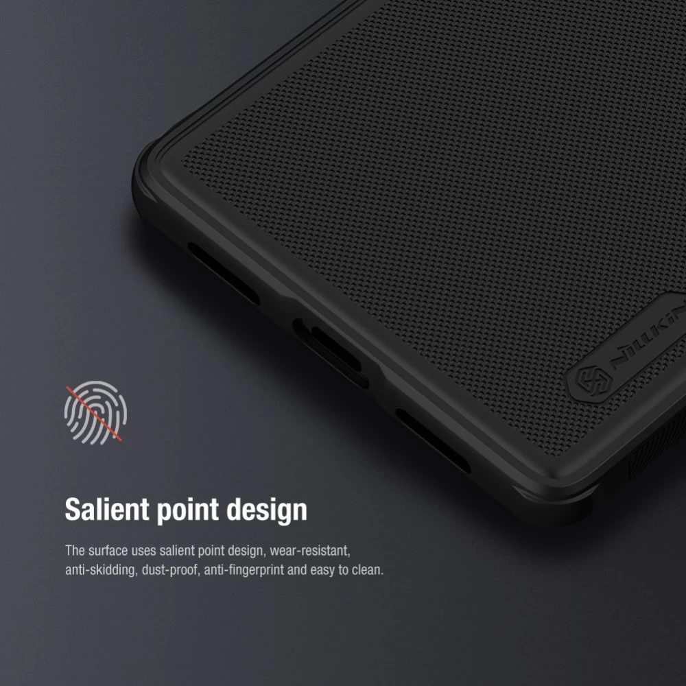 Google Pixel 7 Pro vāciņš zils Nillkin Super Frosted Shield