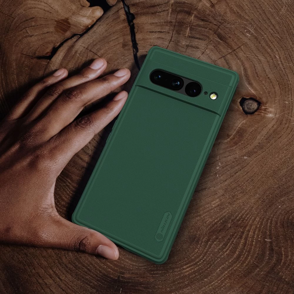 Google Pixel 7 Pro vāciņš zils Nillkin Super Frosted Shield