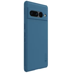 Google Pixel 7 Pro vāciņš zils Nillkin Super Frosted Shield