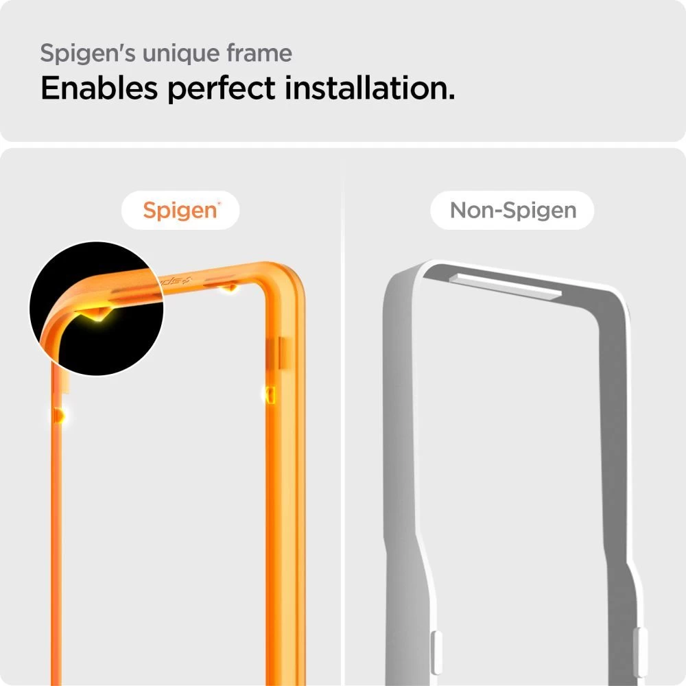 Nothing Phone (1) aizsargstikls  SPIGEN ALM GLAS.TR SLIM (2-pack)