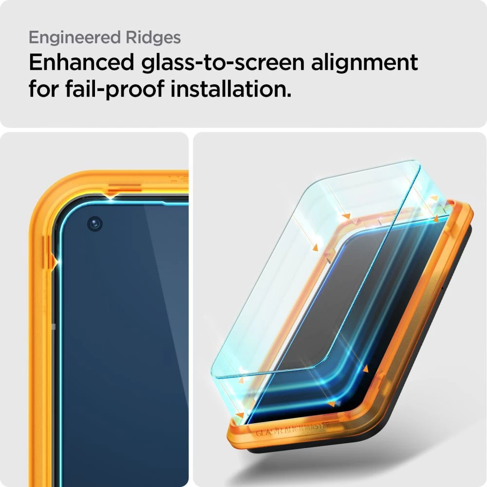 Nothing Phone (1) aizsargstikls  SPIGEN ALM GLAS.TR SLIM (2-pack)