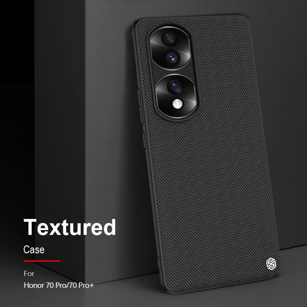 Honor 70 Pro case black NILLKIN TEXTURED