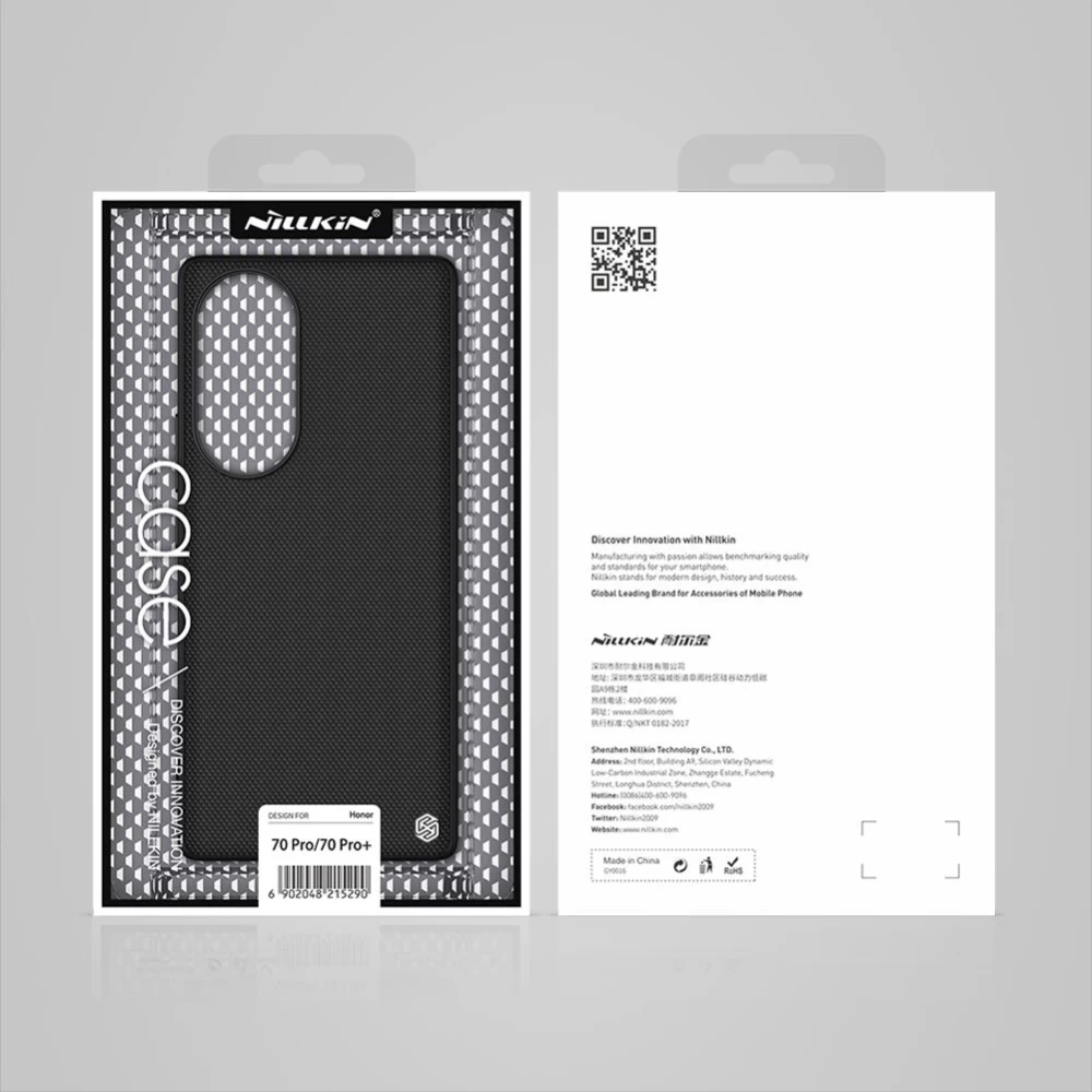 Honor 70 Pro case black NILLKIN TEXTURED