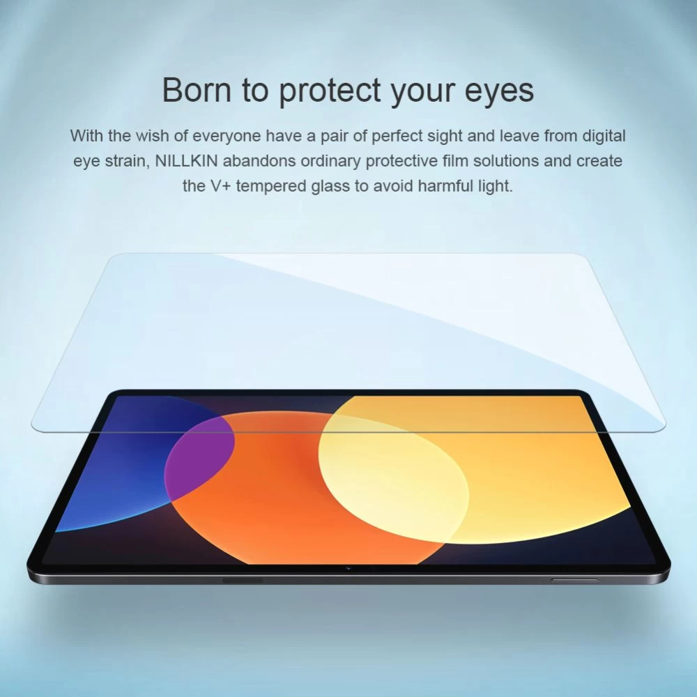 Xiaomi Pad 5 Pro 12.4 tahvelarvuti ekraani kaitseklaas  Nillkin V+ Anti Blue Light