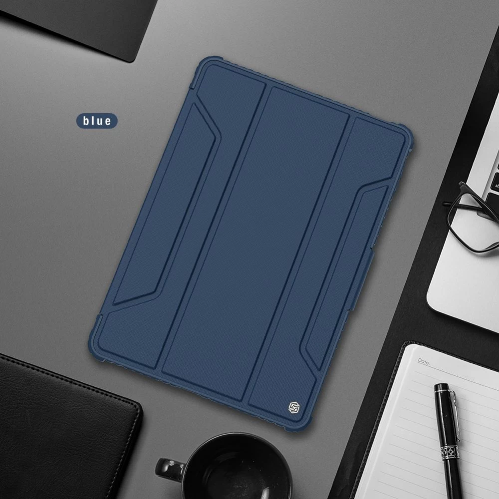 Xiaomi Pad 5 Pro 12.4 tablet skal, fodral grå NILLKIN BUMPER LEATHER PRO