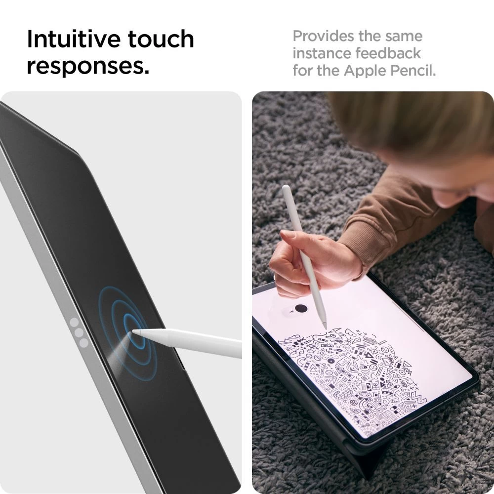Apple iPad 10.9 10th Gen (2022) tablet tempered glass  SPIGEN PAPER TOUCH