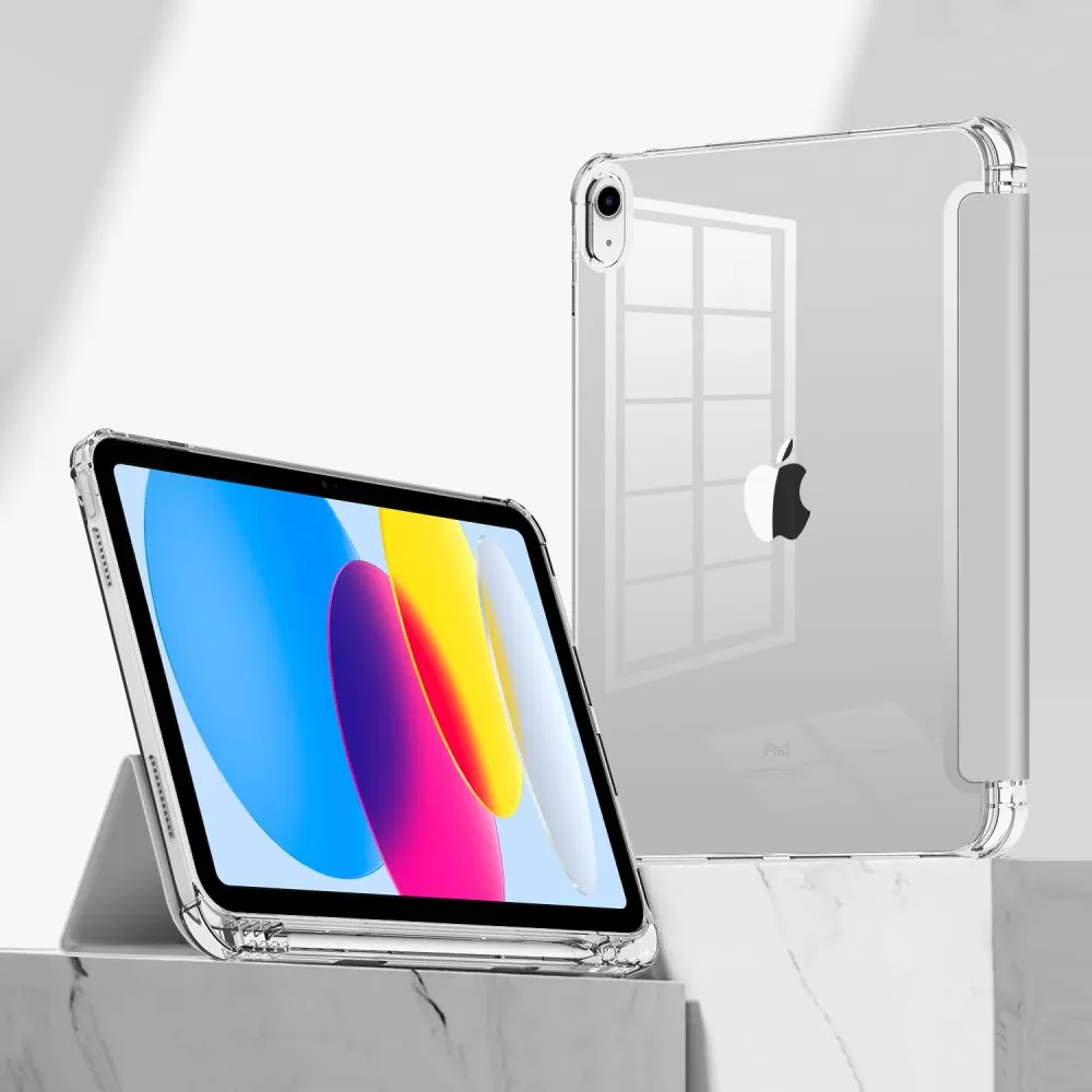 Apple iPad 10.9 10th Gen (2022) tahvelarvuti ümbris hall TECH-PROTECT SC PEN HYBRID