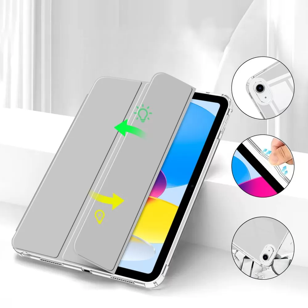 Apple iPad 10.9 10th Gen (2022) tahvelarvuti ümbris hall TECH-PROTECT SC PEN HYBRID