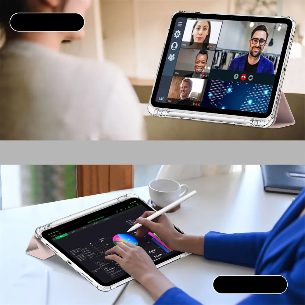 Apple iPad 10.9 10th Gen (2022) tablet suojakuori, suojakotelo pinkki TECH-PROTECT SC PEN HYBRID