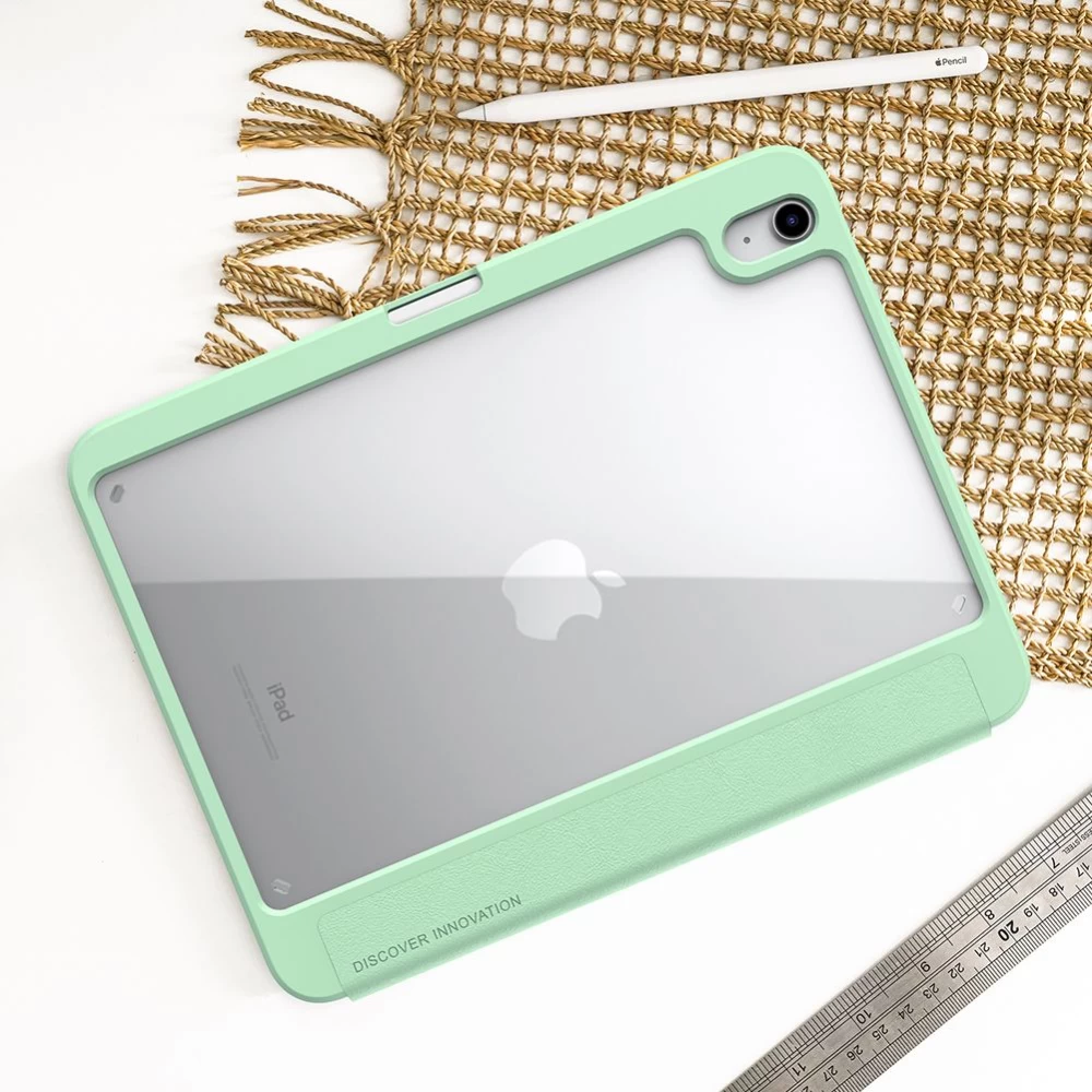 Apple iPad 10.9 10th Gen (2022) tablet case green NILLKIN BEVEL LEATHER