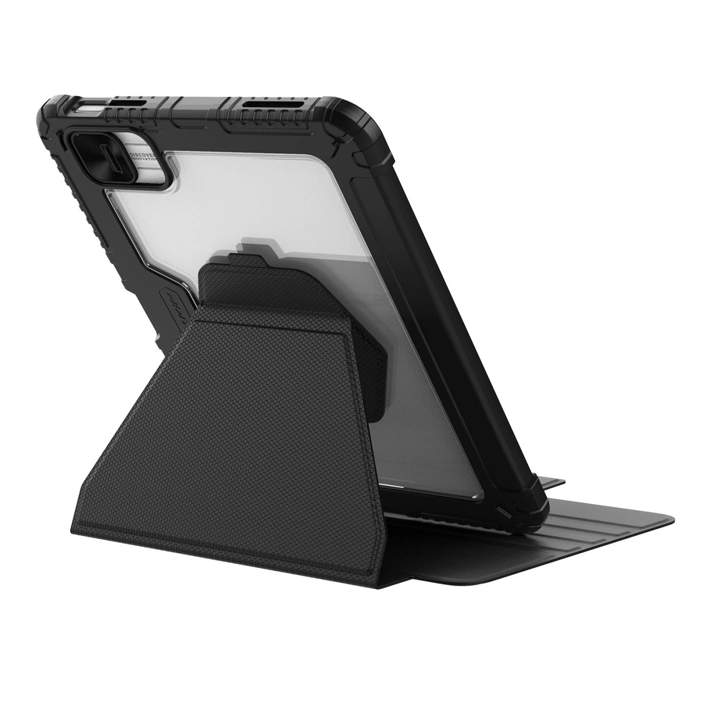 Apple iPad 10.9 10th Gen (2022) tablet suojakuori, suojakotelo musta NILLKIN Bumper SnapSafe