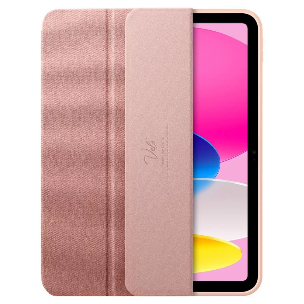 Apple iPad 10.9 10th Gen (2022) tablet suojakuori, suojakotelo pinkki SPIGEN URBAN FIT