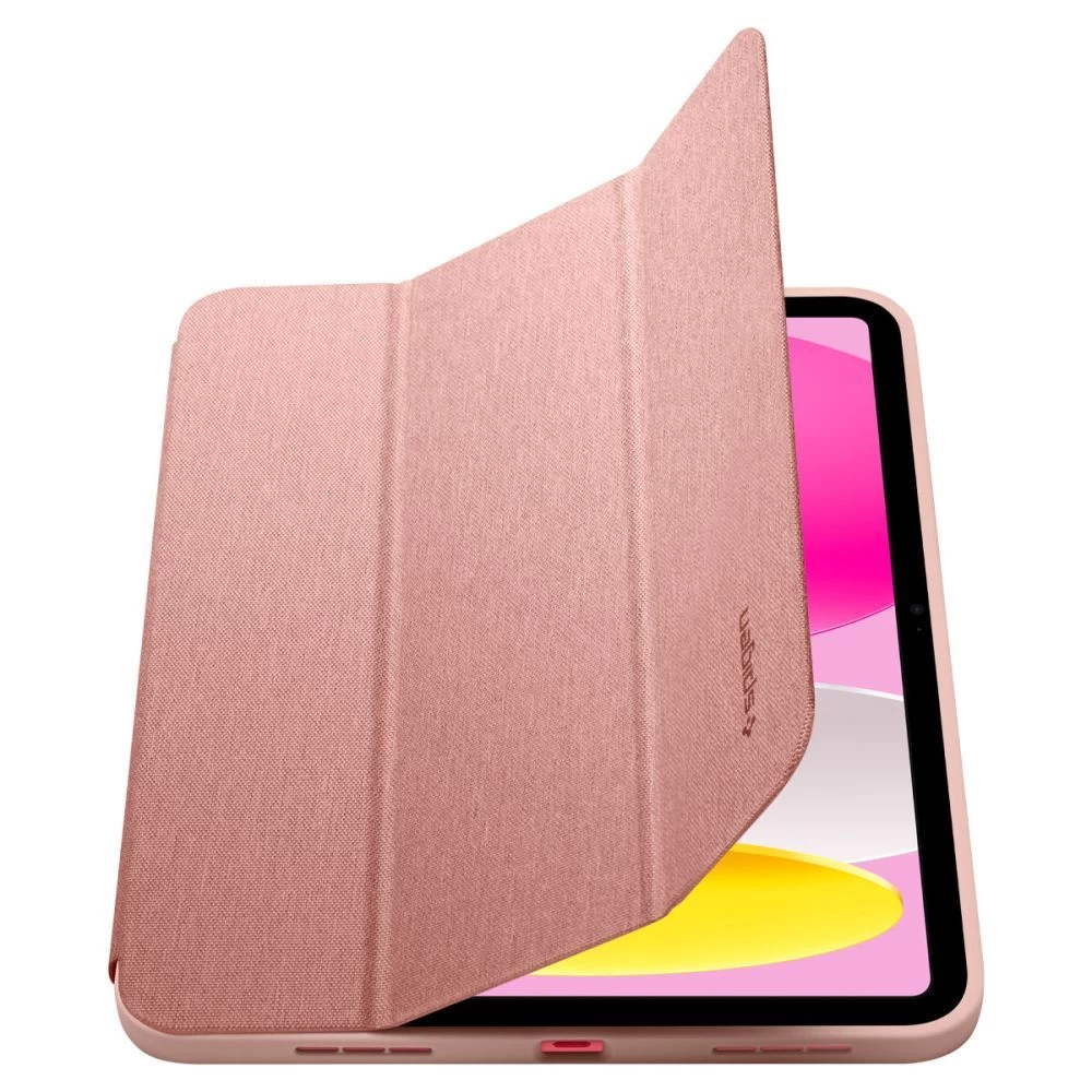 Apple iPad 10.9 10th Gen (2022) tablet suojakuori, suojakotelo pinkki SPIGEN URBAN FIT