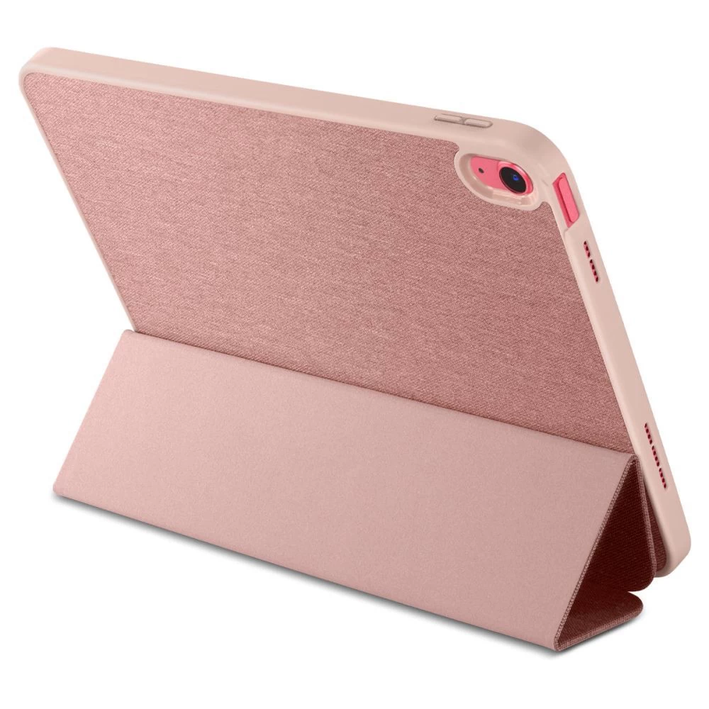 Apple iPad 10.9 10th Gen (2022) tablet suojakuori, suojakotelo pinkki SPIGEN URBAN FIT