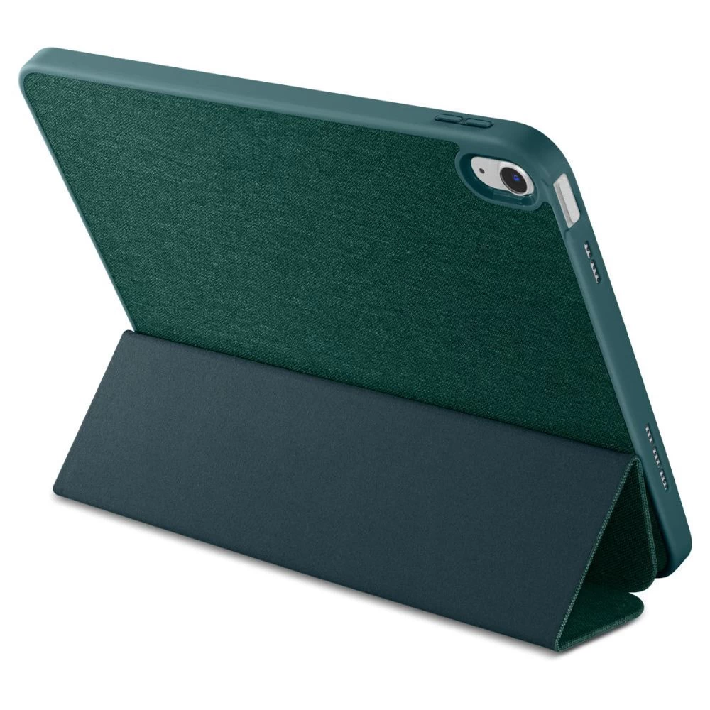 Apple iPad 10.9 10th Gen (2022) tablet suojakuori, suojakotelo vihreä SPIGEN URBAN FIT