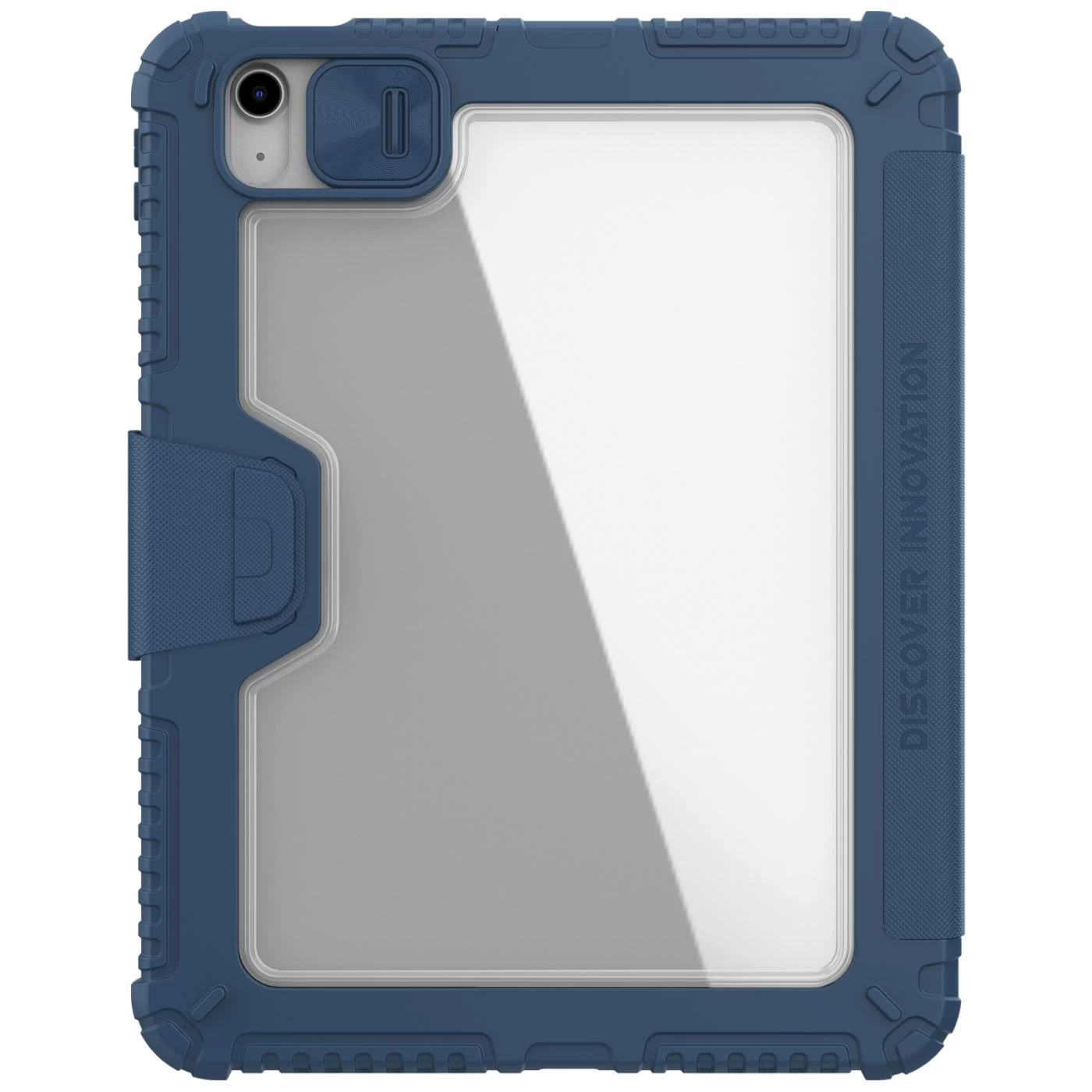Apple iPad 10.9 10th Gen (2022) tablet case blue NILLKIN BUMPER LEATHER PRO