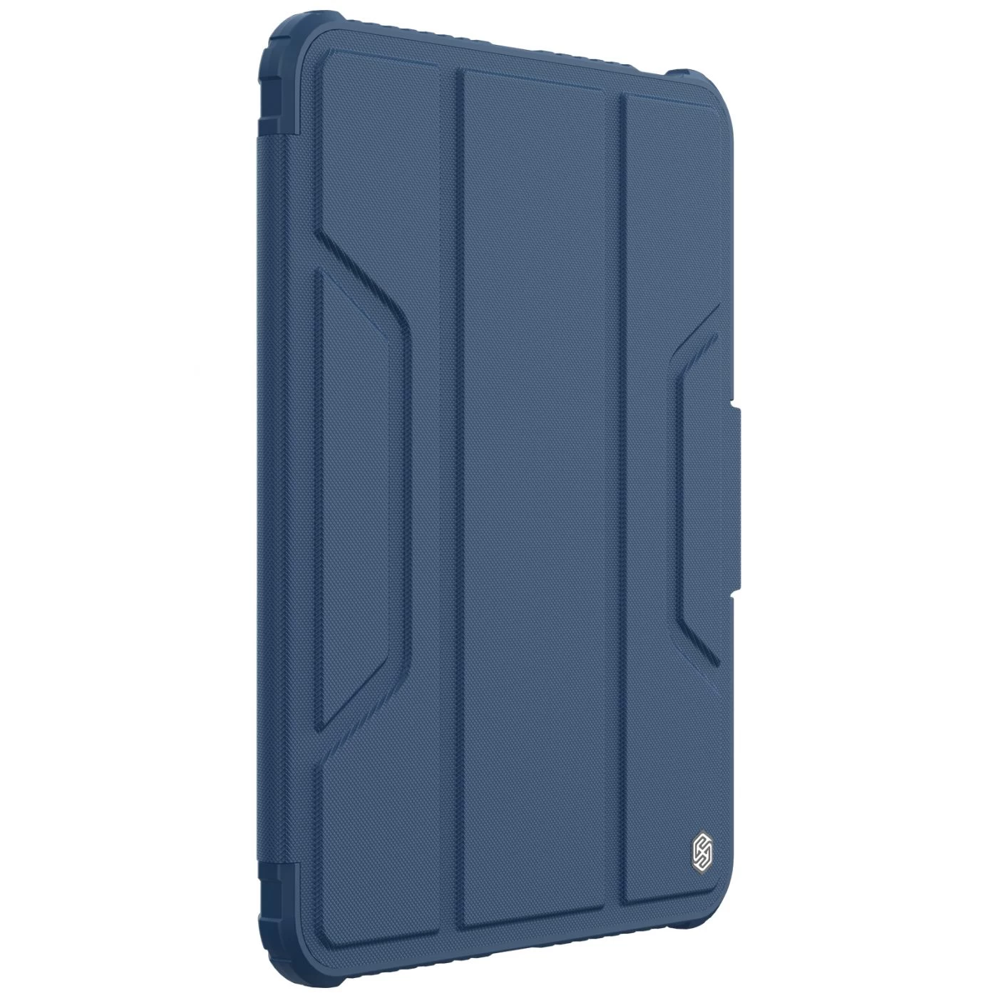 Apple iPad 10.9 10th Gen (2022) tablet case blue NILLKIN BUMPER LEATHER PRO