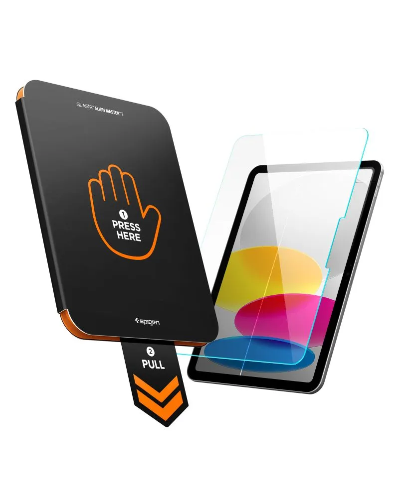 Apple iPad 10.9 10th Gen (2022) Tahvelarvuti ekraanikaitse SPIGEN ALM GLAS.TR T