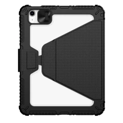 Apple iPad 10.9 10th Gen (2022) tablet suojakuori, suojakotelo musta NILLKIN Bumper SnapSafe