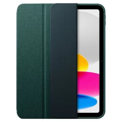 Apple iPad 10.9 10th Gen (2022) tablet suojakuori, suojakotelo vihreä SPIGEN URBAN FIT