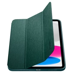 Apple iPad 10.9 10th Gen (2022) tablet suojakuori, suojakotelo vihreä SPIGEN URBAN FIT