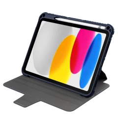 Apple iPad 10.9 10th Gen (2022) tablet suojakuori, suojakotelo sininen NILLKIN Bumper SnapSafe