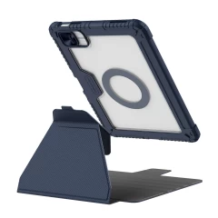 Apple iPad 10.9 10th Gen (2022) tablet suojakuori, suojakotelo sininen NILLKIN Bumper SnapSafe